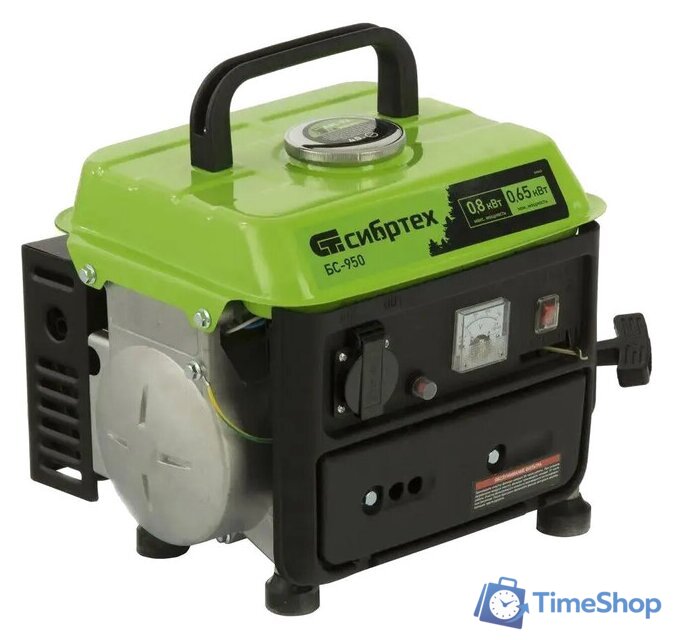 Бензиновый генератор СибрТех БС-950 - Изображение №1 — Интернет-магазин Time-Shop