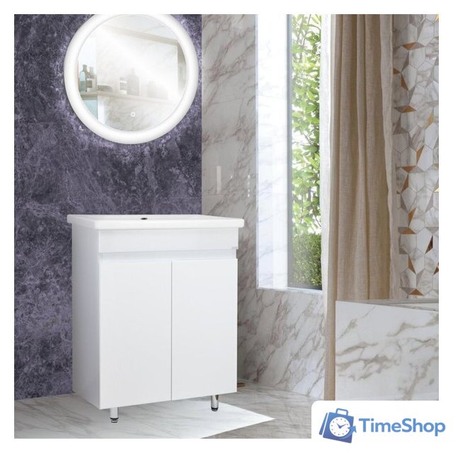  Doratiz Тумба под умывальник Doratiz Аква 60 9911.195 (белый) - Изображение №5 — Интернет-магазин Time-Shop