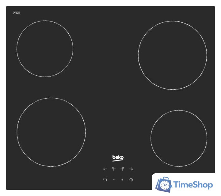 Варочная панель BEKO HIC 64400 E - Изображение №1 — Интернет-магазин Time-Shop