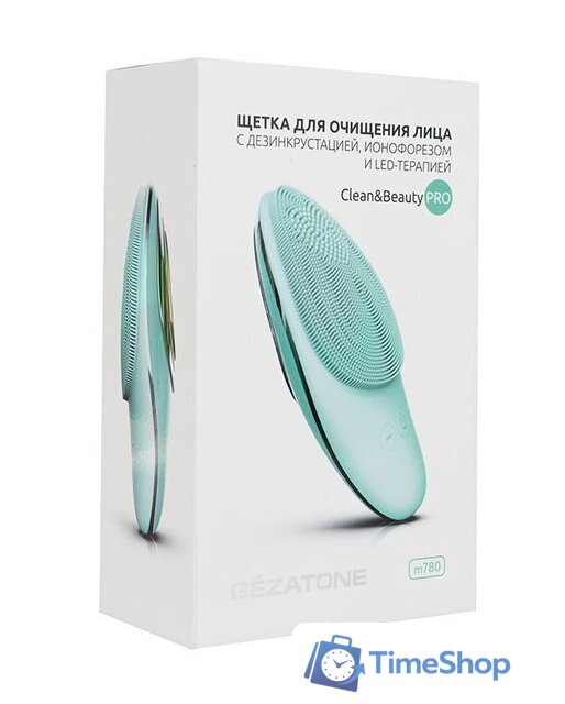 Щетка для лица Gezatone m780 Clean & Beauty PRO - Изображение №4 — Интернет-магазин Time-Shop