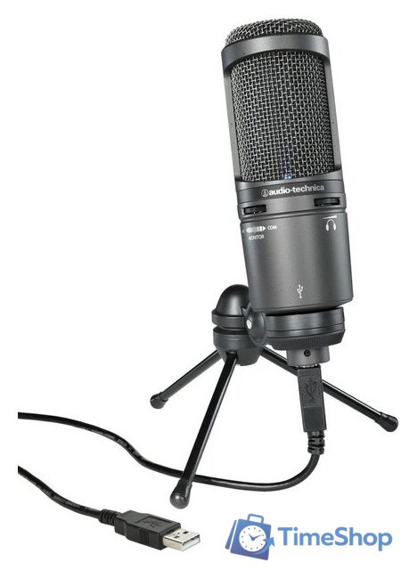 Проводной микрофон Audio-Technica AT2020USB+ - Изображение №1 — Интернет-магазин Time-Shop