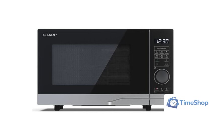 Микроволновая печь Sharp YC-PG204AE-S - Изображение №1 — Интернет-магазин Time-Shop