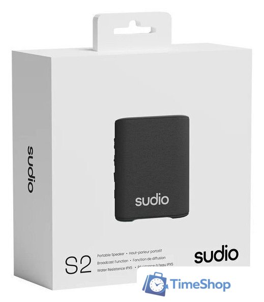 Беспроводная колонка Sudio S2 (черный) - Изображение №3 — Интернет-магазин Time-Shop