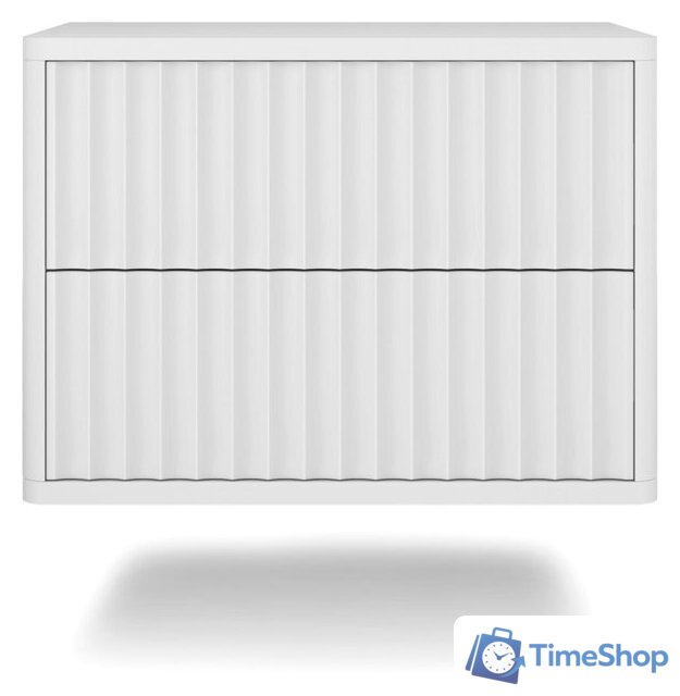 Тумба Shtabe Royal 5002 эко (белый/белый) - Изображение №1 — Интернет-магазин Time-Shop