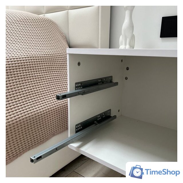 Тумба Shtabe Royal 5002 эко (белый/белый) - Изображение №7 — Интернет-магазин Time-Shop