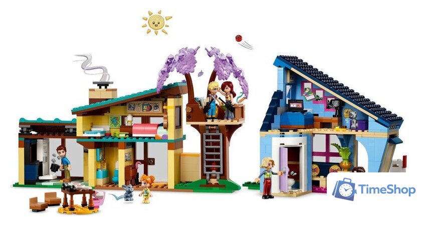 Конструктор LEGO Friends 42620 Дома Олли и Пейсли - Изображение №4 — Интернет-магазин Time-Shop
