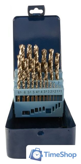 Набор сверл Thorvik TDBS25K5 (25 шт) - Изображение №1 — Интернет-магазин Time-Shop