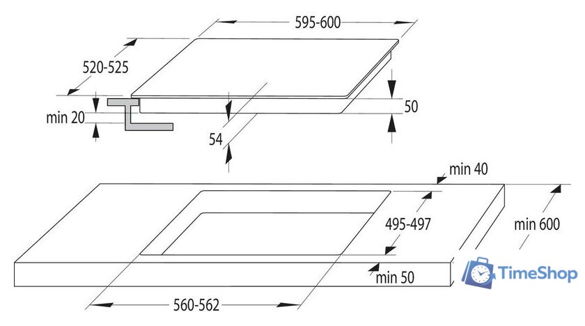 Варочная панель Gorenje IS646BG - Изображение №5 — Интернет-магазин Time-Shop