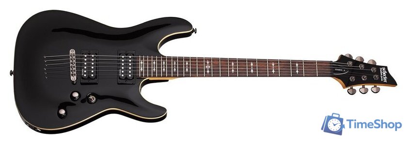 Электрогитара Schecter Omen-6 BLK - Изображение №2 — Интернет-магазин Time-Shop