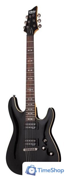 Электрогитара Schecter Omen-6 BLK - Изображение №1 — Интернет-магазин Time-Shop