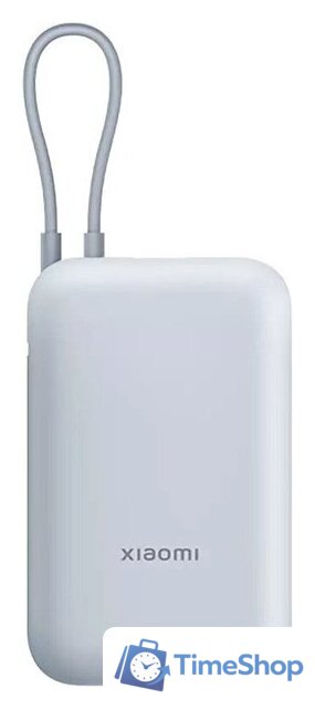 Внешний аккумулятор Xiaomi Power Bank P15ZM 10000mAh (голубой, международная версия) - Изображение №1 — Интернет-магазин Time-Shop