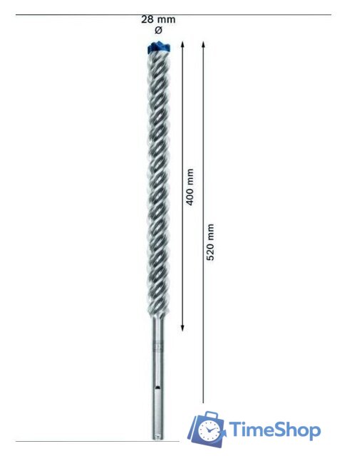 Бур Bosch 2608900248 - Изображение №2 — Интернет-магазин Time-Shop