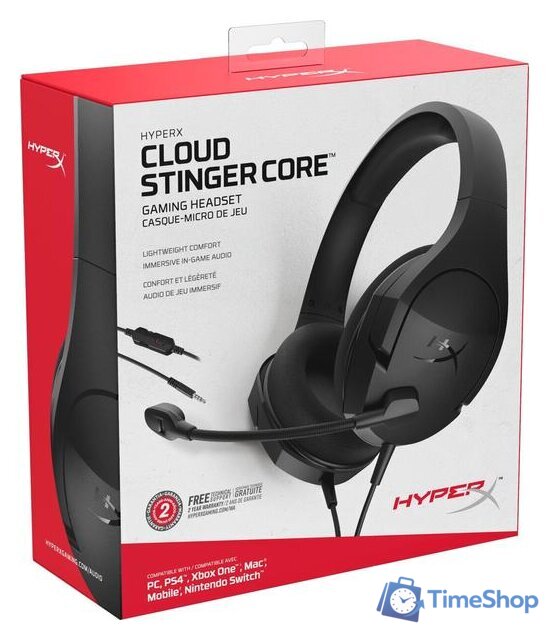 Наушники HyperX Cloud Stinger Core PC - Изображение №8 — Интернет-магазин Time-Shop