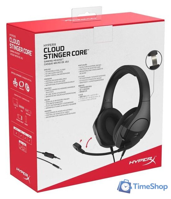 Наушники HyperX Cloud Stinger Core PC - Изображение №9 — Интернет-магазин Time-Shop