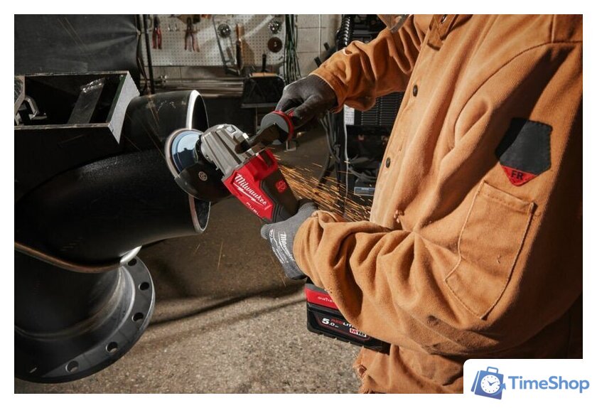 Угловая шлифмашина Milwaukee M18 Fuel One-Key M18FSAGSVO125X-0X 4933493552 (без АКБ, кейс) - Изображение №22 — Интернет-магазин Time-Shop