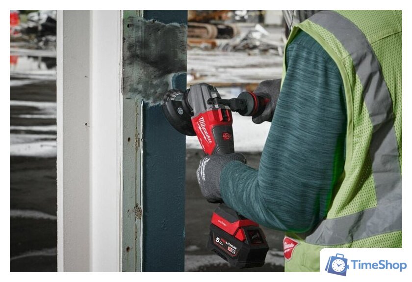 Угловая шлифмашина Milwaukee M18 Fuel One-Key M18FSAGSVO125X-0X 4933493552 (без АКБ, кейс) - Изображение №19 — Интернет-магазин Time-Shop