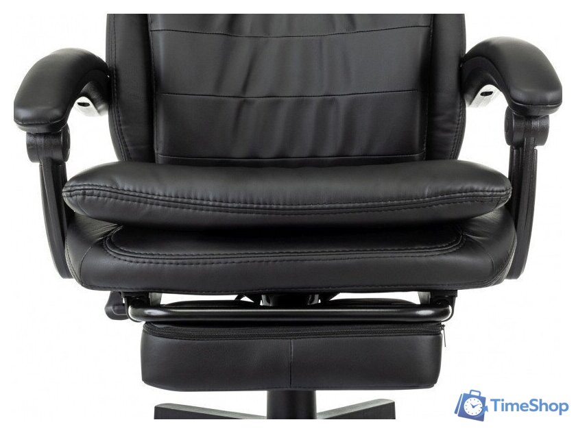 Офисное кресло Бюрократ T-9950MSG-F (черный, экокожа) - Изображение №9 — Интернет-магазин Time-Shop