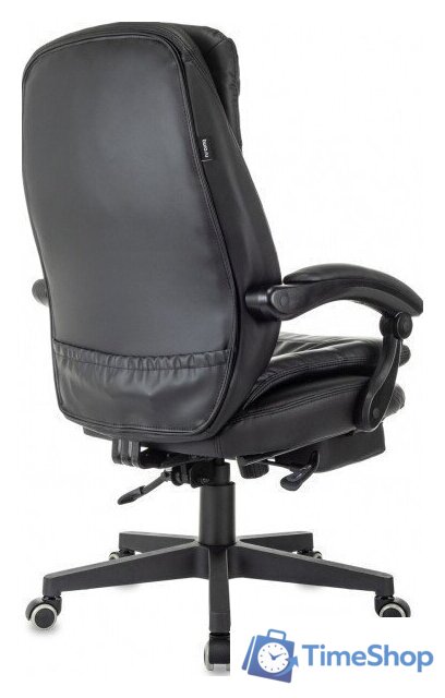 Офисное кресло Бюрократ T-9950MSG-F (черный, экокожа) - Изображение №5 — Интернет-магазин Time-Shop