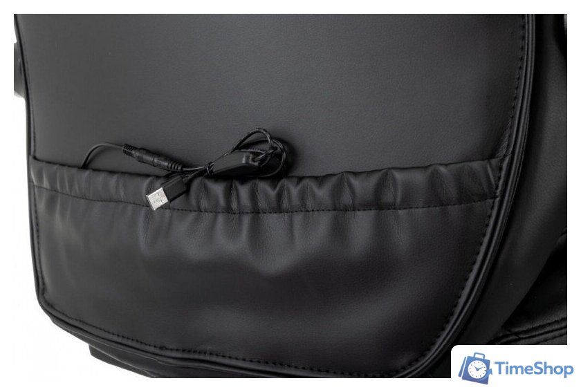 Офисное кресло Бюрократ T-9950MSG-F (черный, экокожа) - Изображение №10 — Интернет-магазин Time-Shop