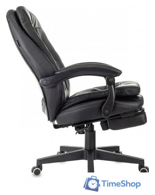 Офисное кресло Бюрократ T-9950MSG-F (черный, экокожа) - Изображение №6 — Интернет-магазин Time-Shop
