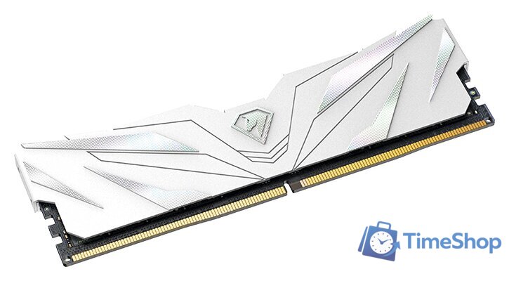 Оперативная память Netac Shadow II White 16ГБ DDR4 3200МГц NTSWD4P32SP-16W - Изображение №2 — Интернет-магазин Time-Shop