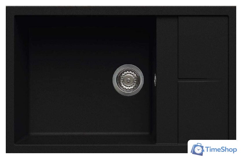 Кухонная мойка Elleci Unico 310 Black K86 LKU31086 - Изображение №1 — Интернет-магазин Time-Shop