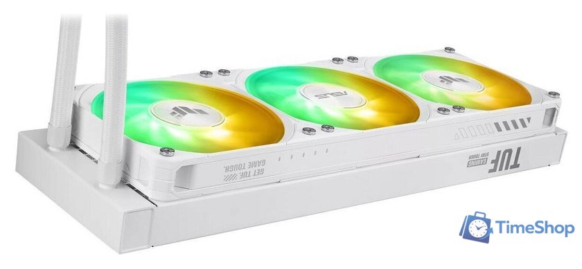 Система жидкостного охлаждения для процессора ASUS TUF Gaming LC III 360 ARGB LCD (белый) - Изображение №6 — Интернет-магазин Time-Shop