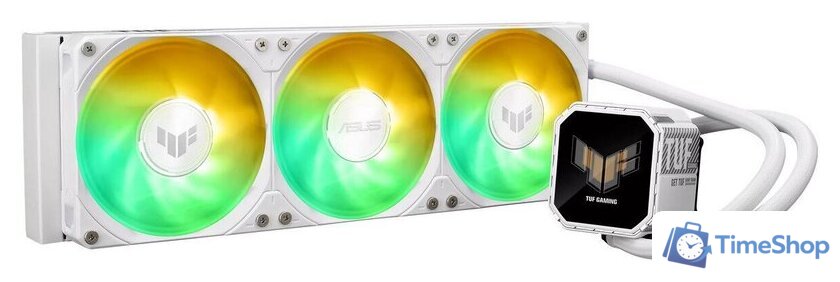 Система жидкостного охлаждения для процессора ASUS TUF Gaming LC III 360 ARGB LCD (белый) - Изображение №4 — Интернет-магазин Time-Shop