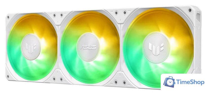 Система жидкостного охлаждения для процессора ASUS TUF Gaming LC III 360 ARGB LCD (белый) - Изображение №2 — Интернет-магазин Time-Shop