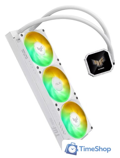 Система жидкостного охлаждения для процессора ASUS TUF Gaming LC III 360 ARGB LCD (белый) - Изображение №5 — Интернет-магазин Time-Shop