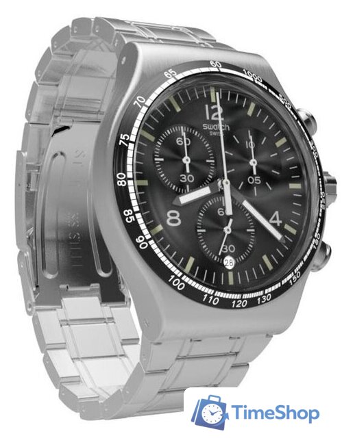 Наручные часы Swatch Irony YVS444G Night flight - Изображение №8 — Интернет-магазин Time-Shop