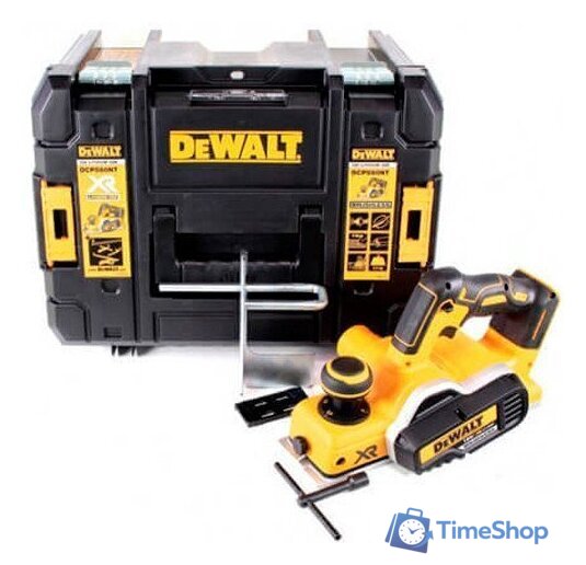 Рубанок DeWalt DCP580NT (без АКБ, кейс) - Изображение №1 — Интернет-магазин Time-Shop