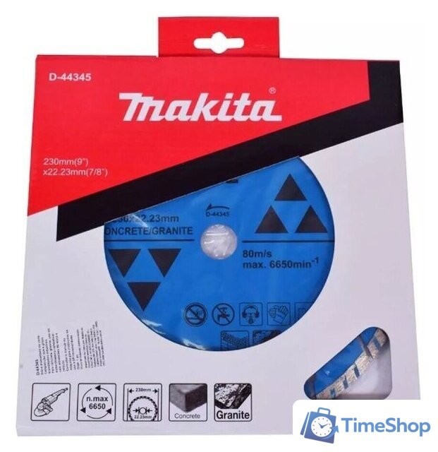Отрезной диск алмазный  Makita D-44345 - Изображение №2 — Интернет-магазин Time-Shop