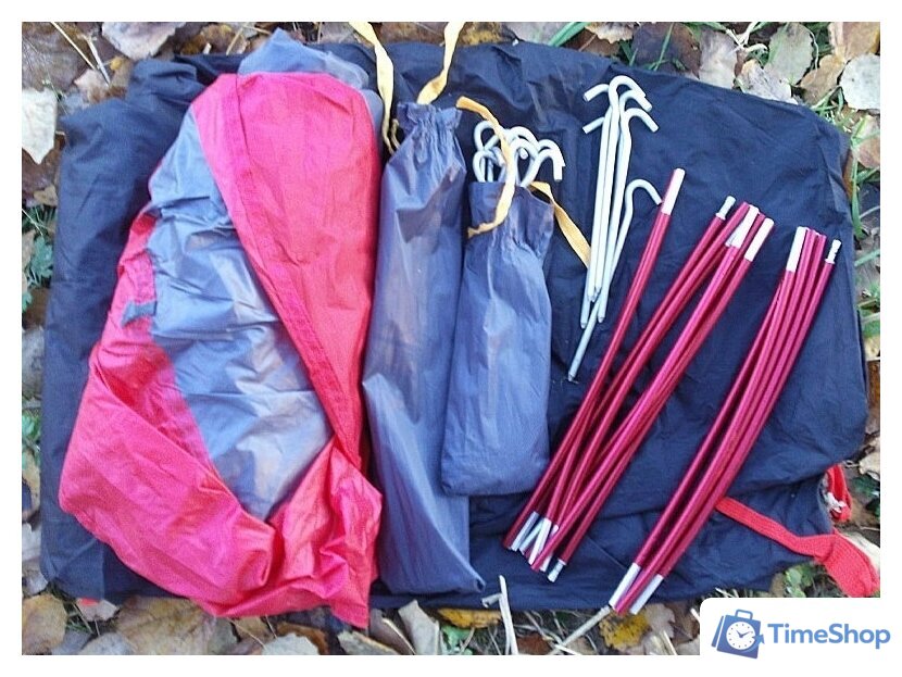 Экспедиционная палатка TRAMP Bike 2 V2 (серый) - Изображение №6 — Интернет-магазин Time-Shop