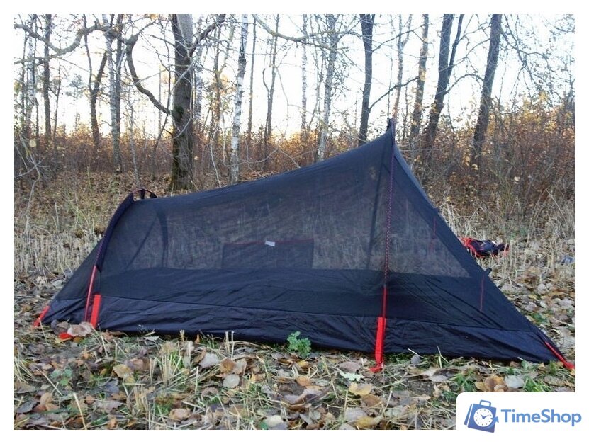 Экспедиционная палатка TRAMP Bike 2 V2 (серый) - Изображение №5 — Интернет-магазин Time-Shop