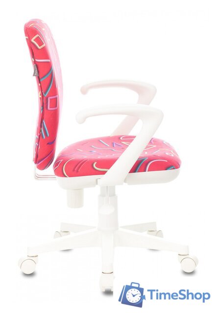 Компьютерное кресло Бюрократ KD-W10AXSN/STICK-PK (розовый) - Изображение №3 — Интернет-магазин Time-Shop