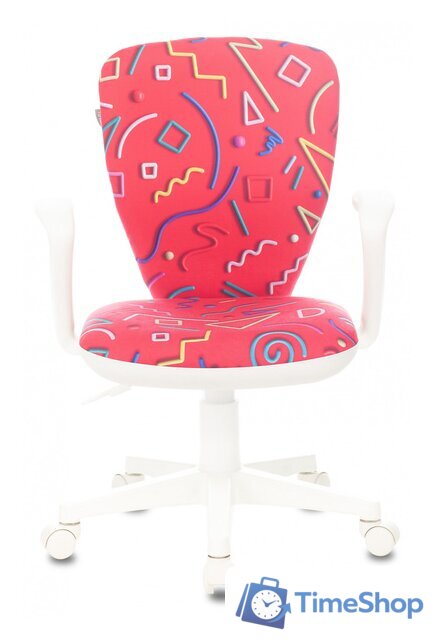 Компьютерное кресло Бюрократ KD-W10AXSN/STICK-PK (розовый) - Изображение №2 — Интернет-магазин Time-Shop