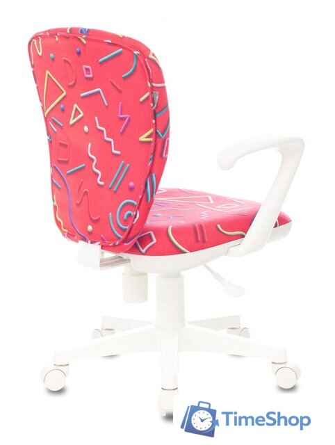 Компьютерное кресло Бюрократ KD-W10AXSN/STICK-PK (розовый) - Изображение №4 — Интернет-магазин Time-Shop