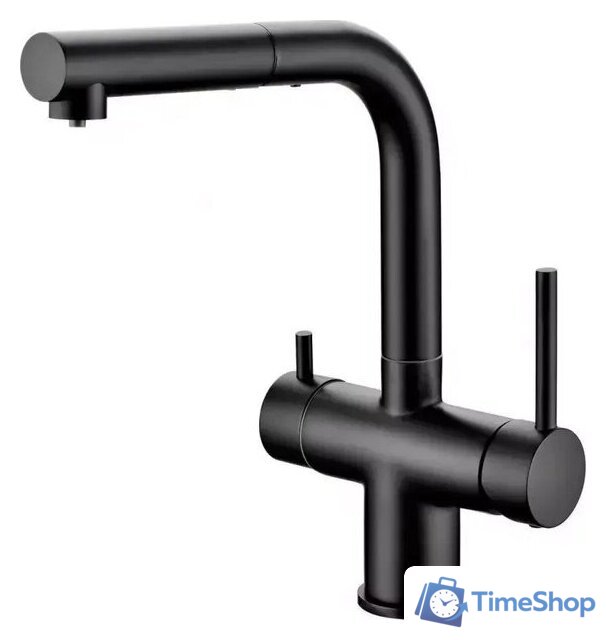 Смеситель Grocenberg GB4097 (черный матовый) - Изображение №1 — Интернет-магазин Time-Shop