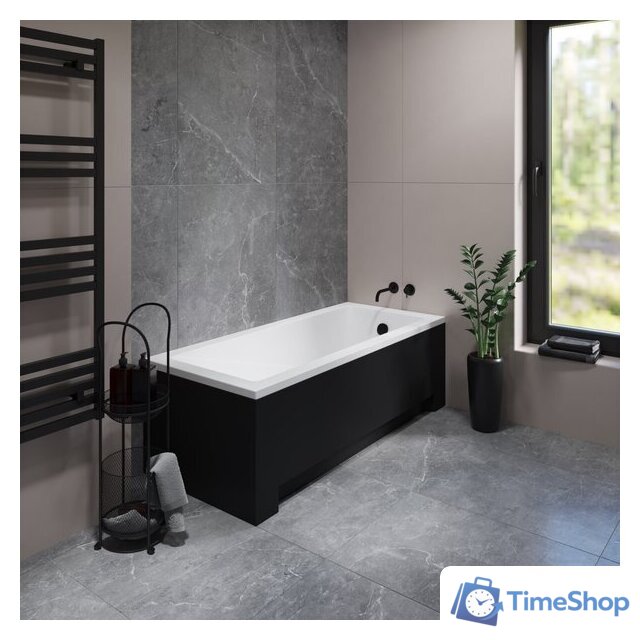 Ванна Lauter Estelle 160 21206060 (с ножками и сифоном 21Y11010 хром) - Изображение №25 — Интернет-магазин Time-Shop