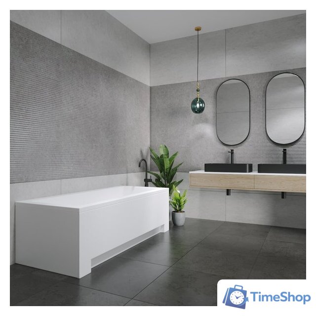 Ванна Lauter Estelle 160 21206060 (с ножками и сифоном 21Y11010 хром) - Изображение №7 — Интернет-магазин Time-Shop