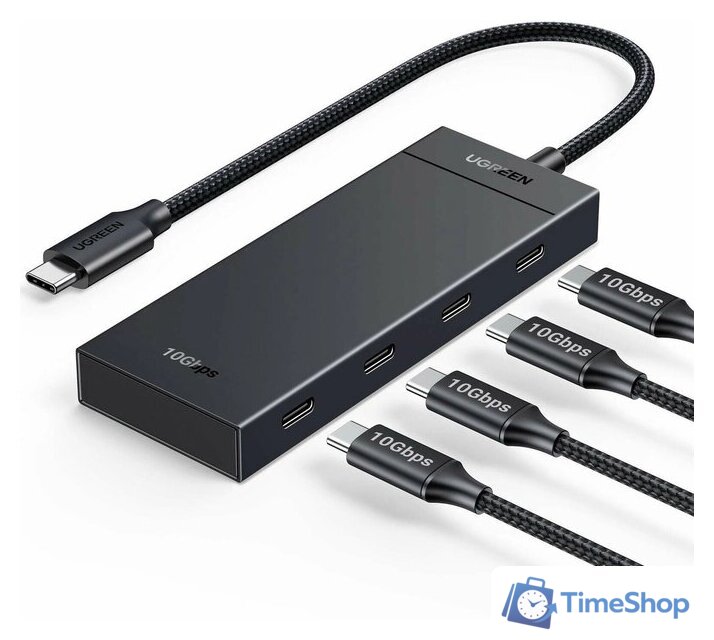 USB-хаб Ugreen CM806 35584 - Изображение №1 — Интернет-магазин Time-Shop
