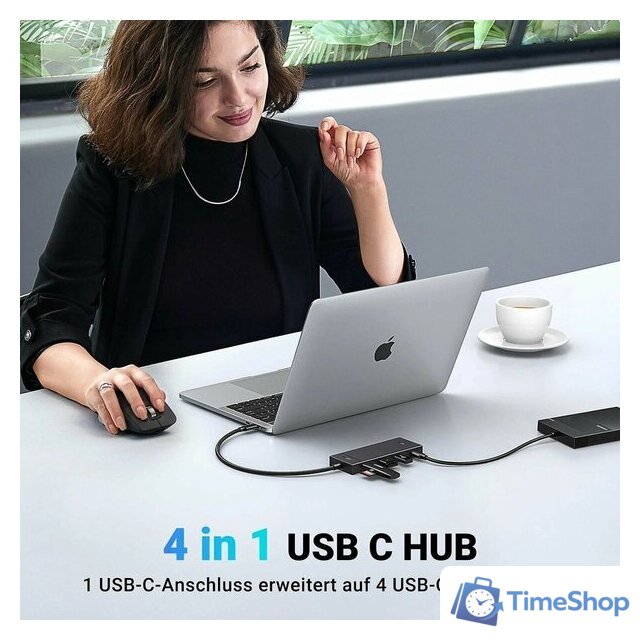 USB-хаб Ugreen CM806 35584 - Изображение №5 — Интернет-магазин Time-Shop