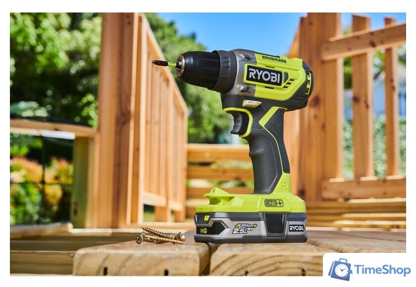 Дрель-шуруповерт Ryobi R18DD5-0 5133003596 (без АКБ) - Изображение №9 — Интернет-магазин Time-Shop
