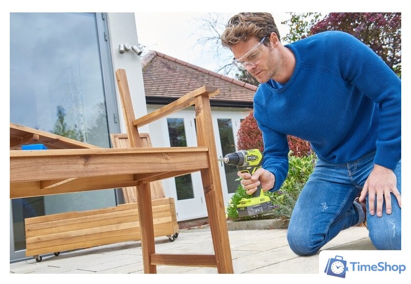 Дрель-шуруповерт Ryobi R18DD5-0 5133003596 (без АКБ) - Изображение №6 — Интернет-магазин Time-Shop