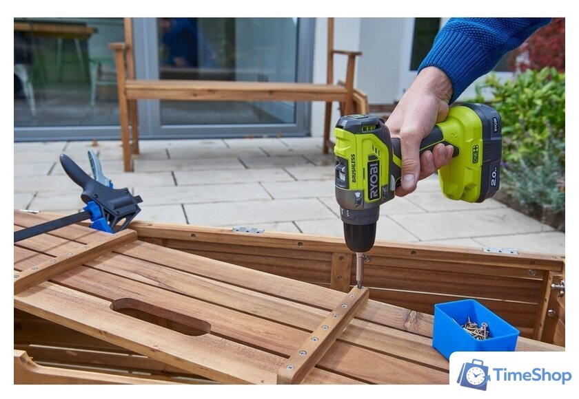 Дрель-шуруповерт Ryobi R18DD5-0 5133003596 (без АКБ) - Изображение №7 — Интернет-магазин Time-Shop