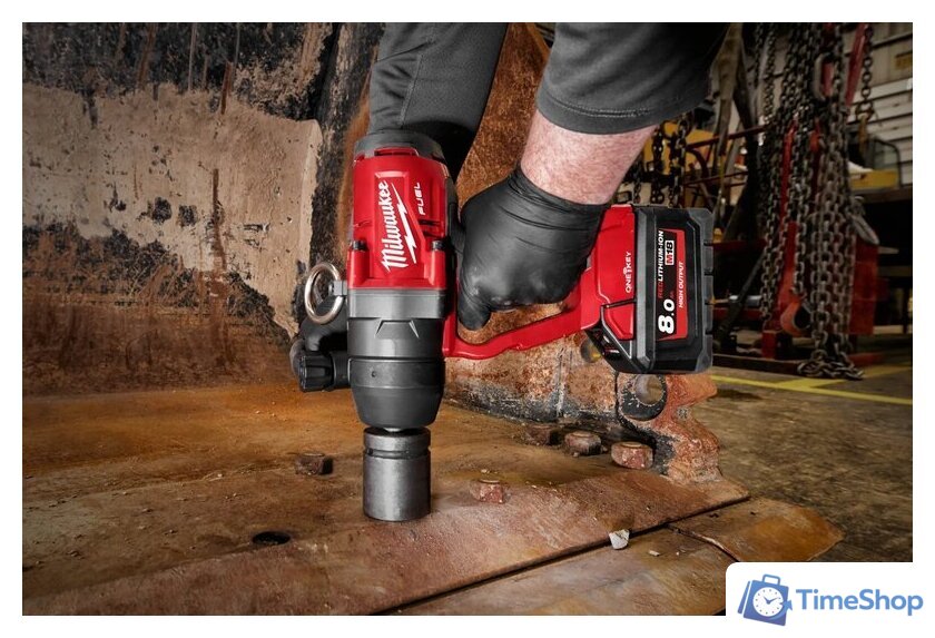 Гайковерт Milwaukee M18 ONEFHIWF1-802X 4933499254 (с 2-мя АКБ, кейс) - Изображение №17 — Интернет-магазин Time-Shop
