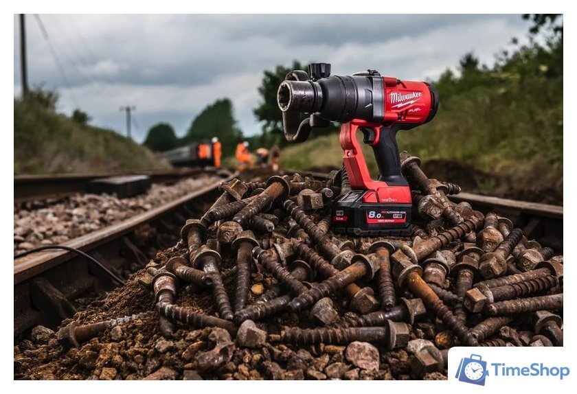 Гайковерт Milwaukee M18 ONEFHIWF1-802X 4933499254 (с 2-мя АКБ, кейс) - Изображение №19 — Интернет-магазин Time-Shop