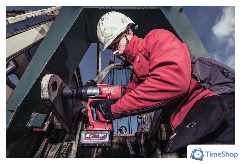 Гайковерт Milwaukee M18 ONEFHIWF1-802X 4933499254 (с 2-мя АКБ, кейс) - Изображение №14 — Интернет-магазин Time-Shop