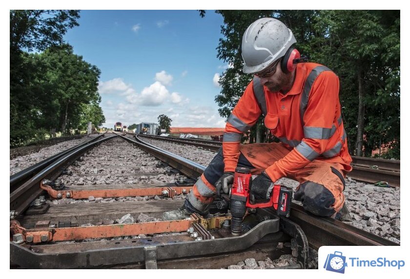 Гайковерт Milwaukee M18 ONEFHIWF1-802X 4933499254 (с 2-мя АКБ, кейс) - Изображение №5 — Интернет-магазин Time-Shop